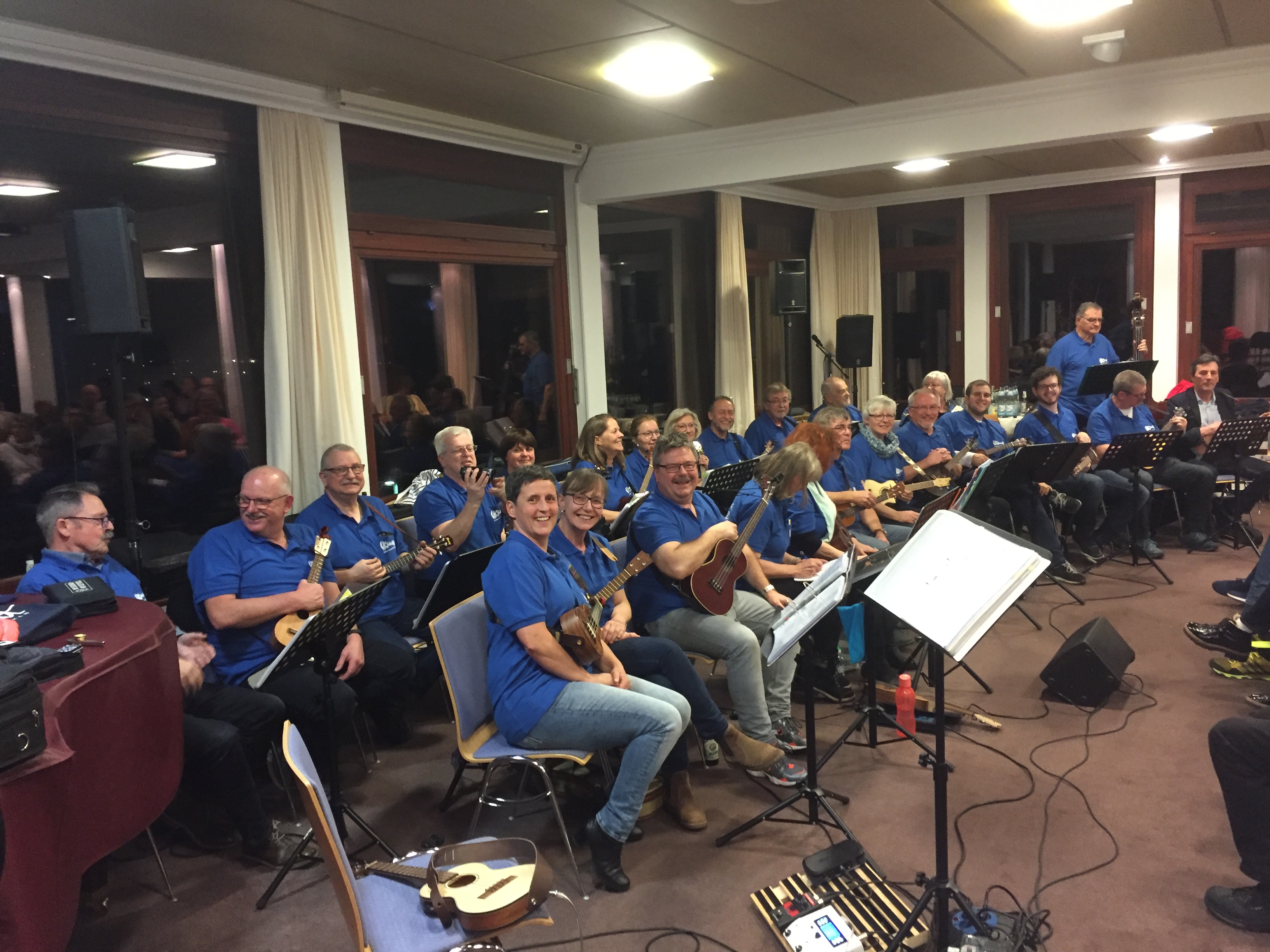 Mit voller Kappelle in Hohenfreudenstadt